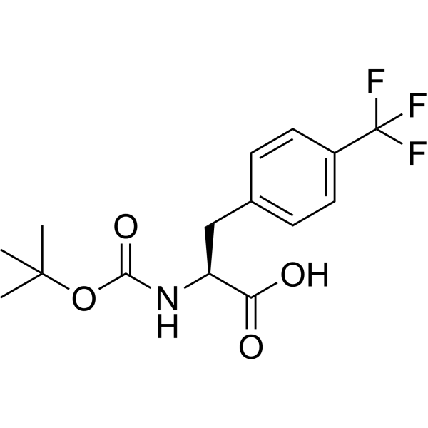 (S)-2-((tert-Butoxycarbonyl)amino)-3-(4-(trifluoromethyl)phenyl)propanoic acid 114873-07-3